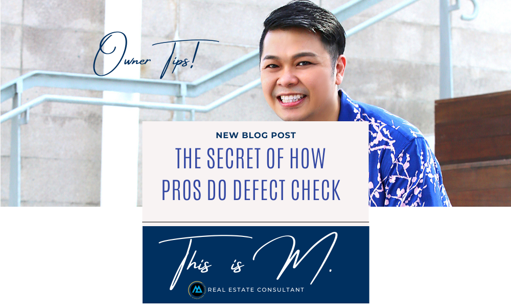 The Secret Of How Pros Do Defect Check