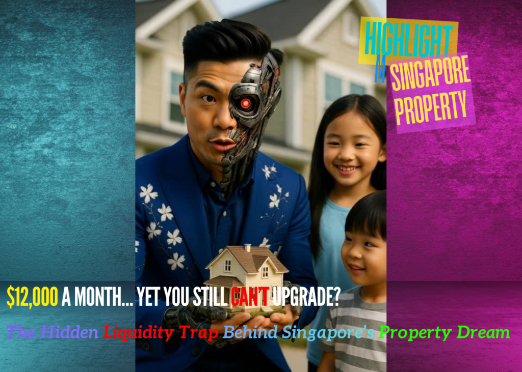 $12,000 a Month… Yet You Still Can’t Upgrade? The Hidden Liquidity Trap Behind Singapore’s Property Dream