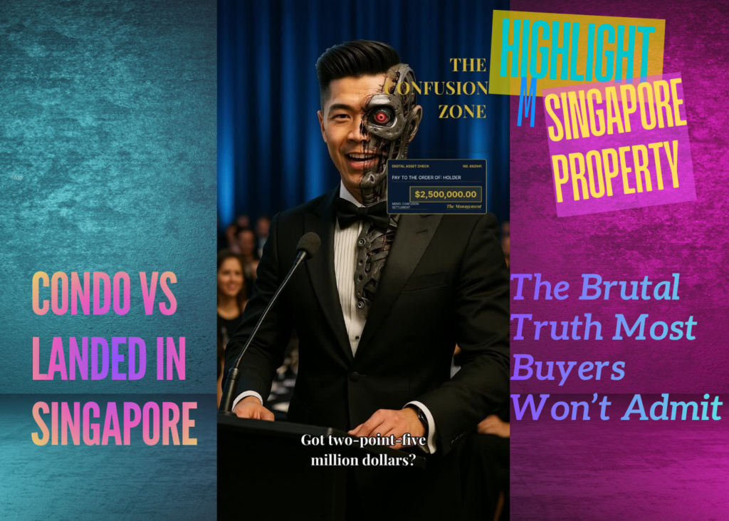 Condo vs Landed in Singapore. The Brutal Truth Most Buyers Won’t Admit